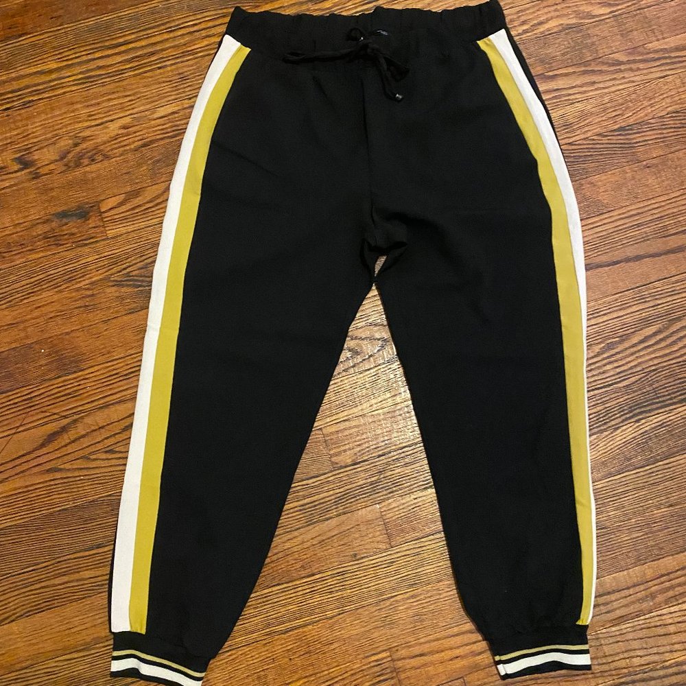 Zara, Lightly Worn Pull Up Drawstring Pants- L